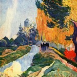 paul gauguin  les-alyscamps-1888
